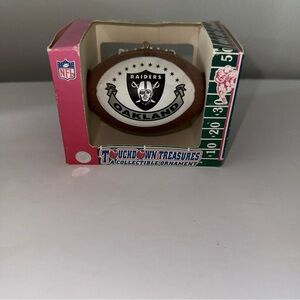 Oakland Raiders Collectible Ornament Vintage
